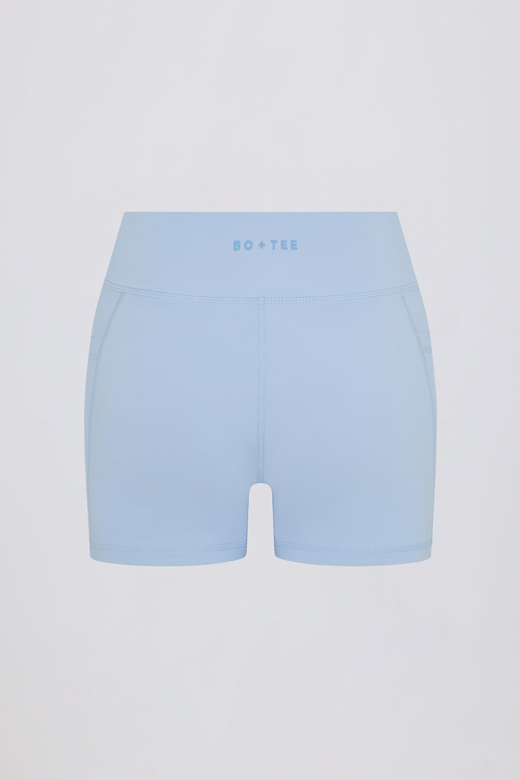 Soft Active Crossover Pocket Shorts in Black