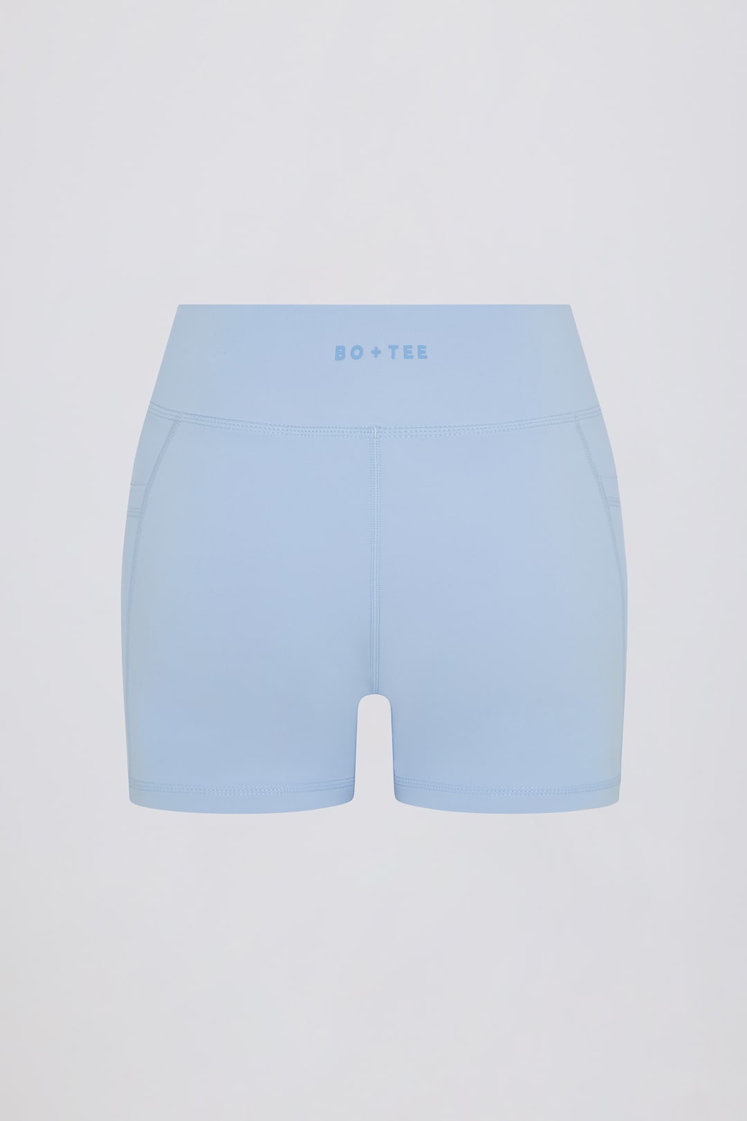 Soft Active Crossover Pocket Shorts in Black