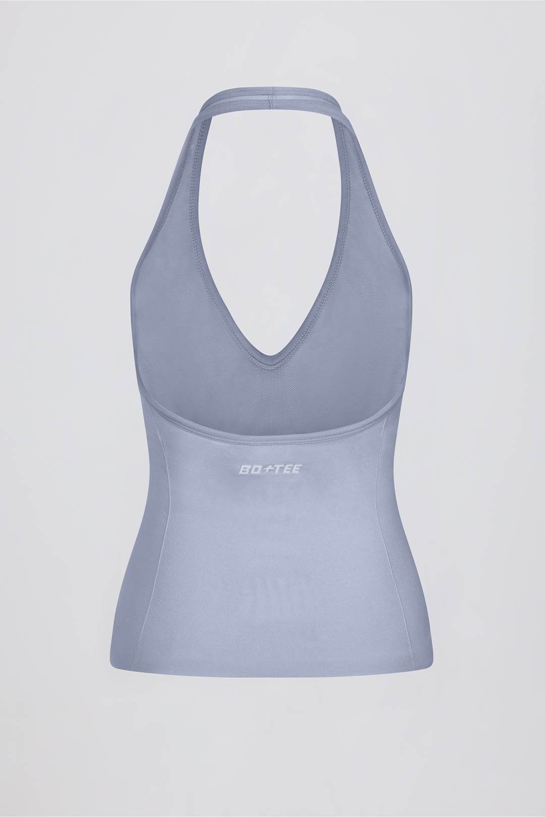 Define Luxe Halterneck Tank Top in White