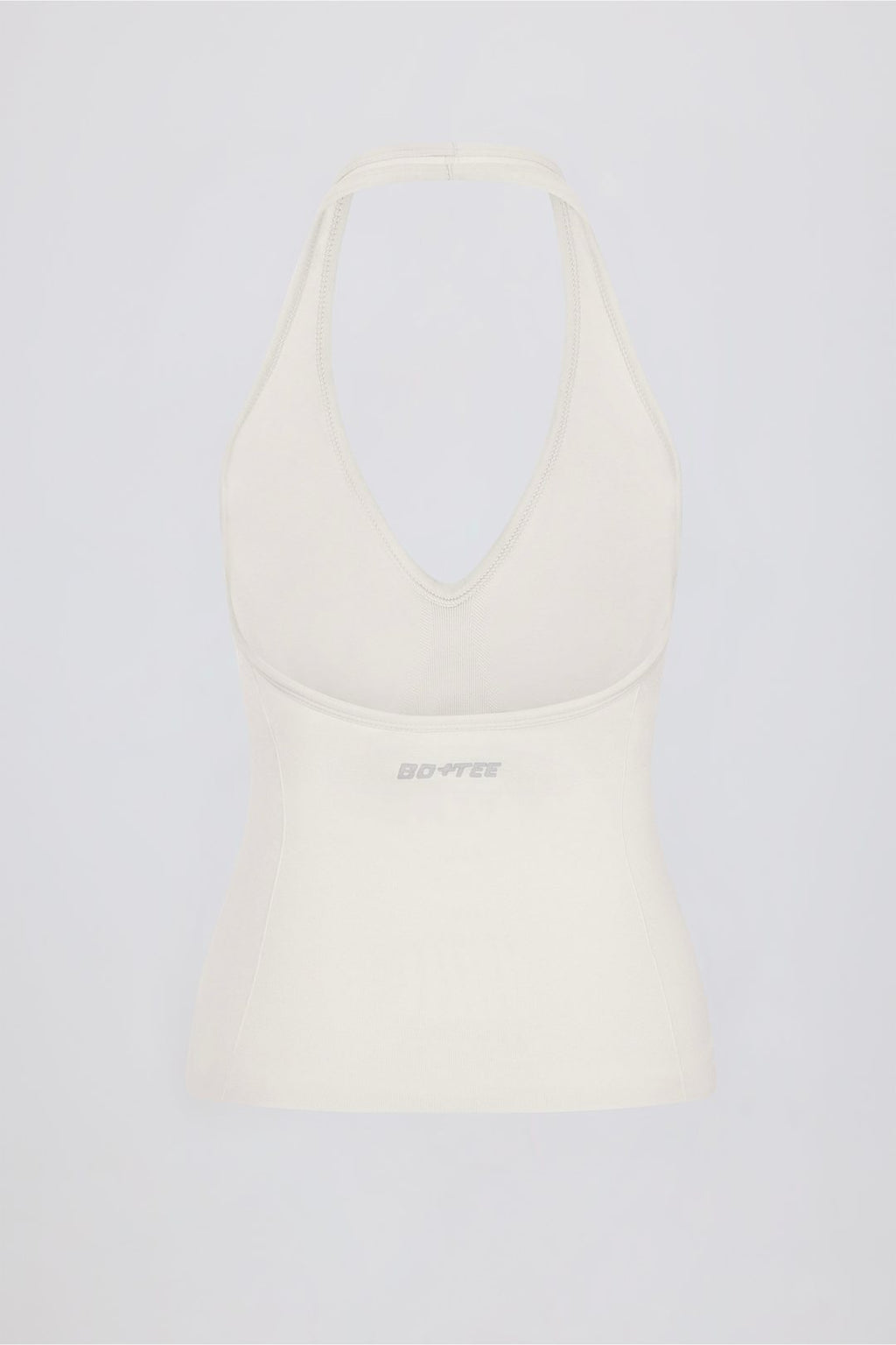 Define Luxe Halterneck Tank Top in White