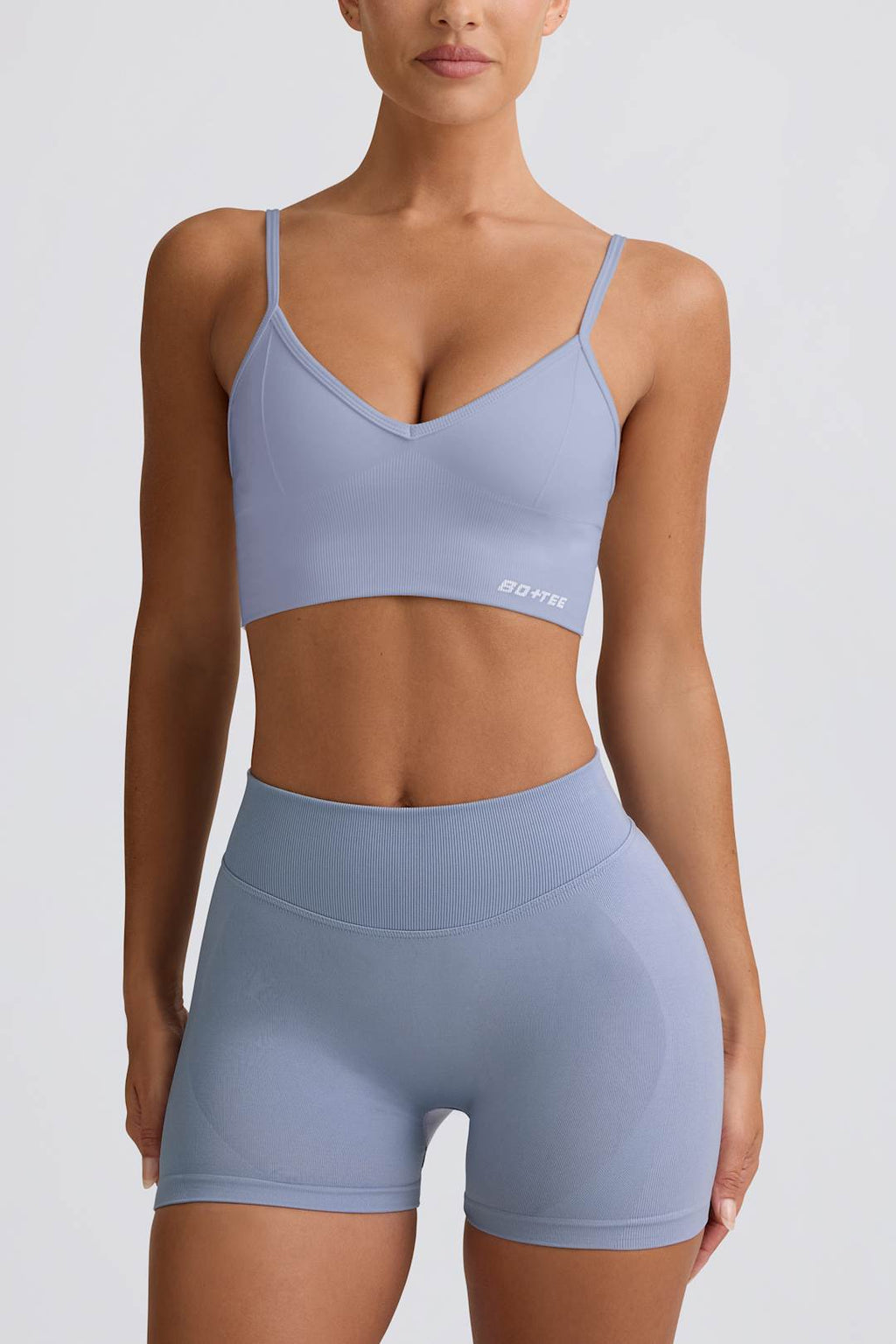 Define Luxe Mini Shorts in Lilac