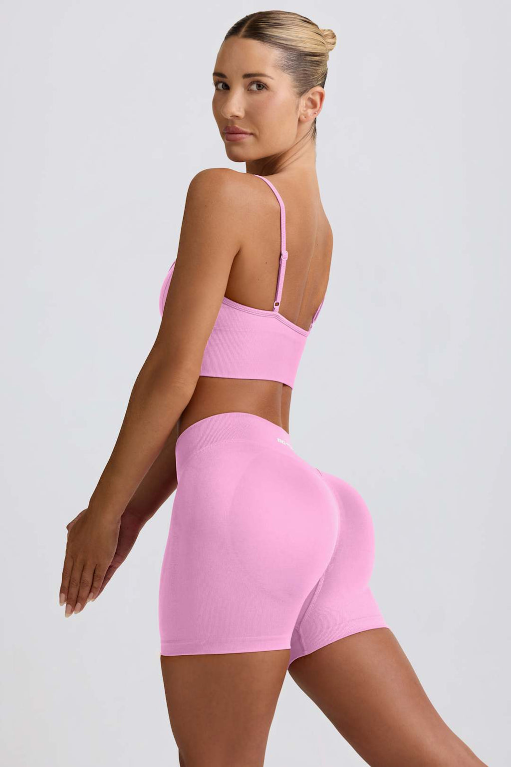 Define Luxe Mini Shorts in Lilac