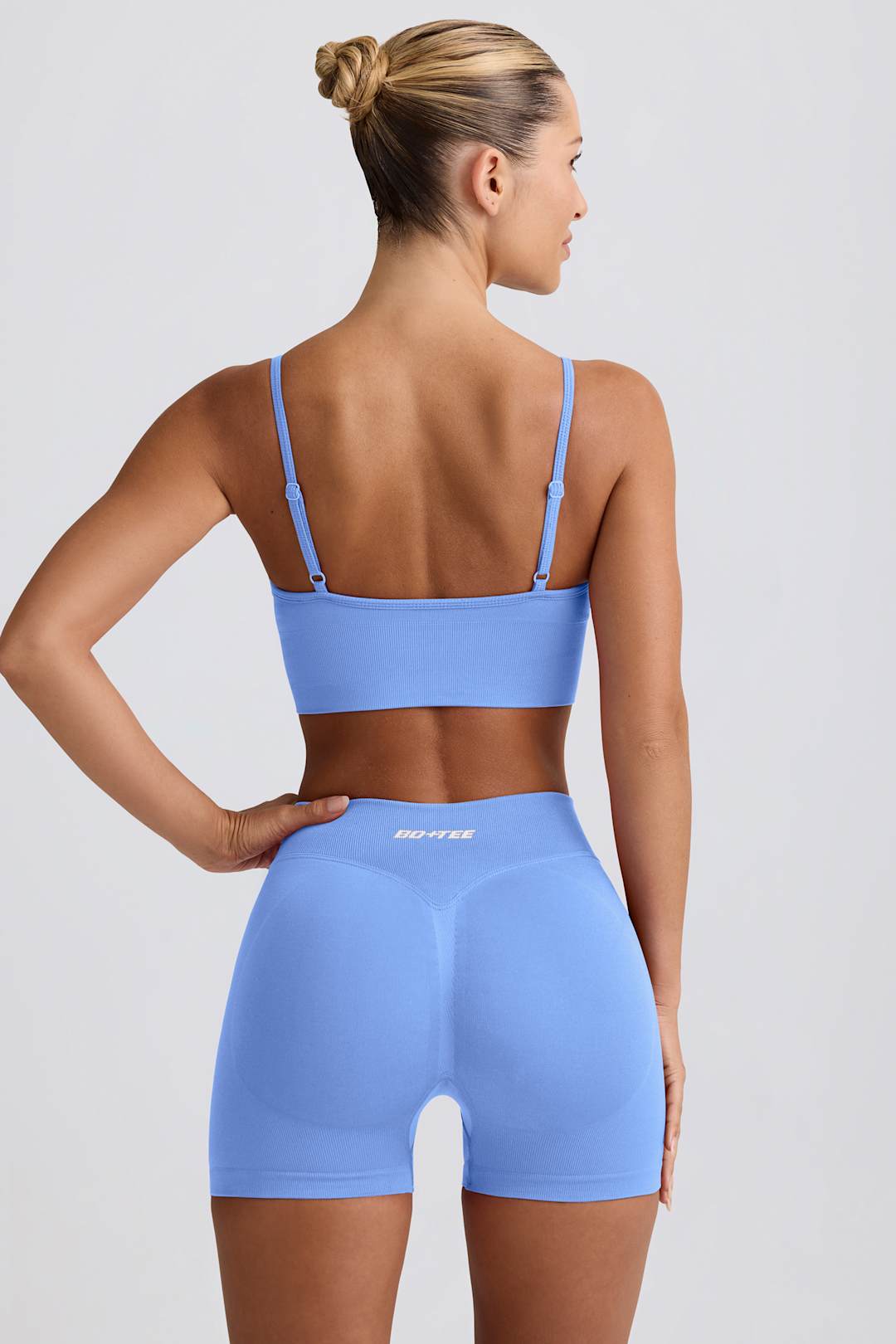 Define Luxe Mini Shorts in Lilac