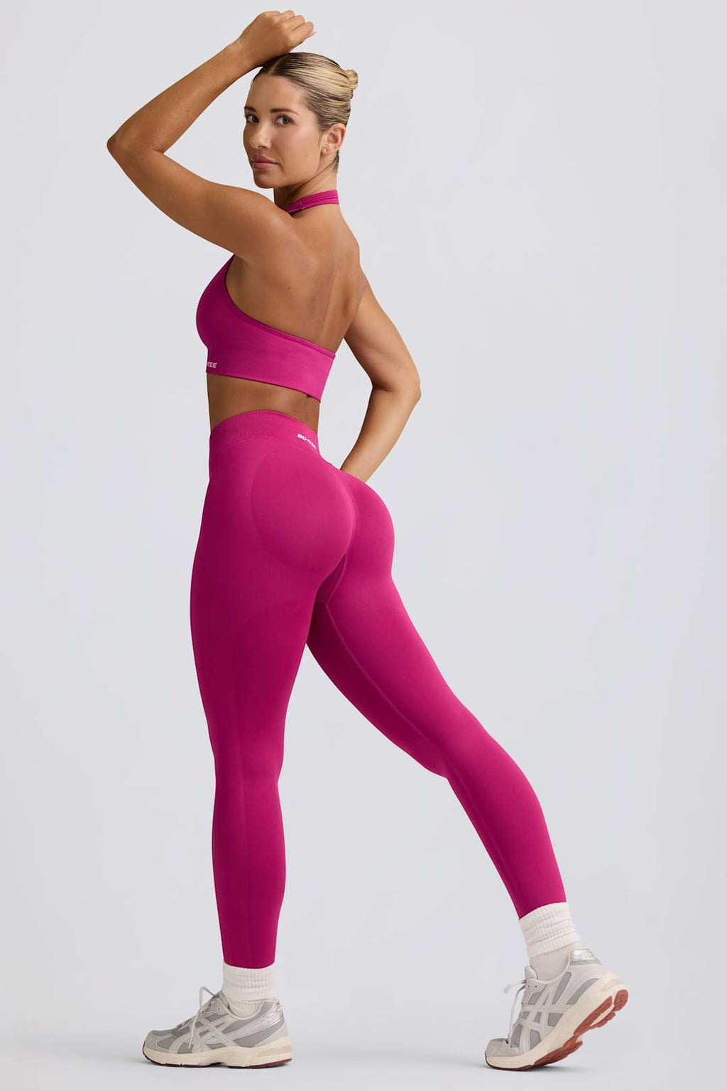 Define Luxe High-Waist Leggings in Black