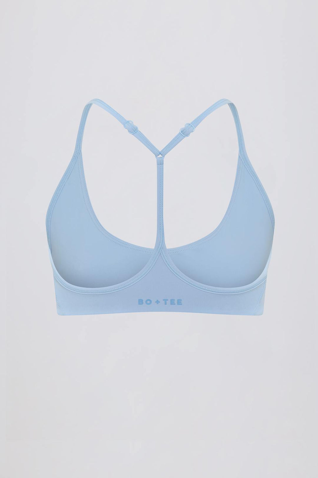 Soft Active Racerback Sports Bra in Sky
