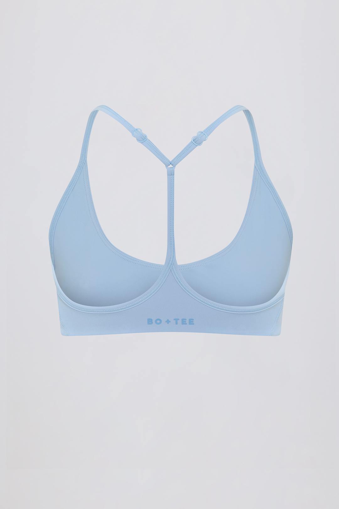Soft Active Racerback Sports Bra in Sky