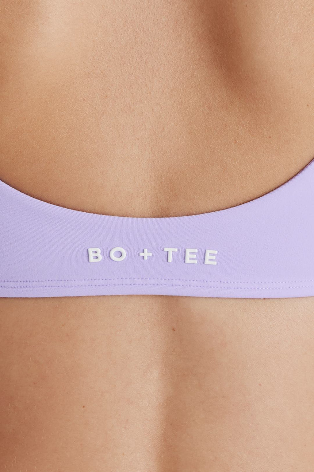 Soft Active Twist-Front Sports Bra in Lemon